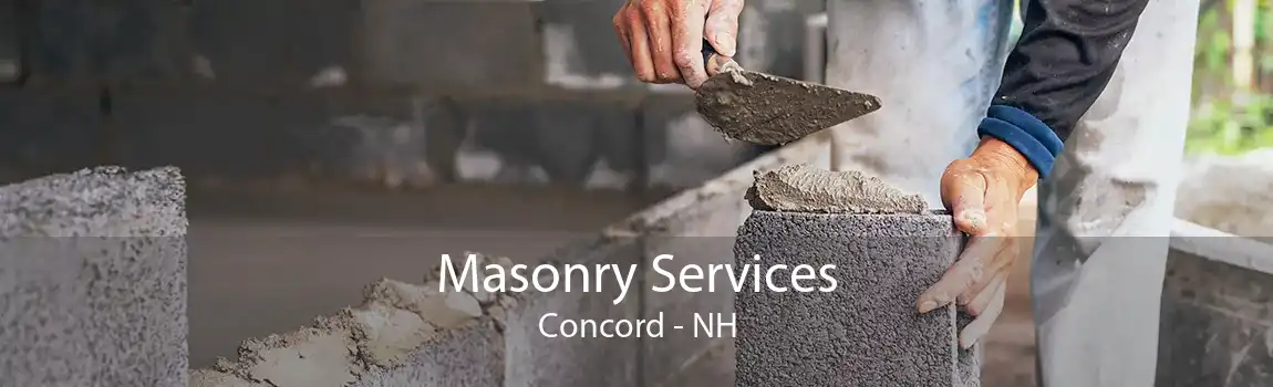 Masonry Services Concord - NH