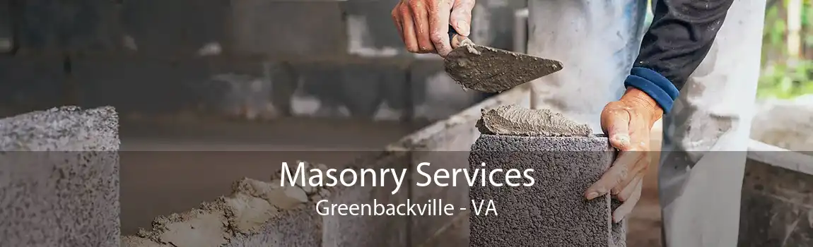 Masonry Services Greenbackville - VA