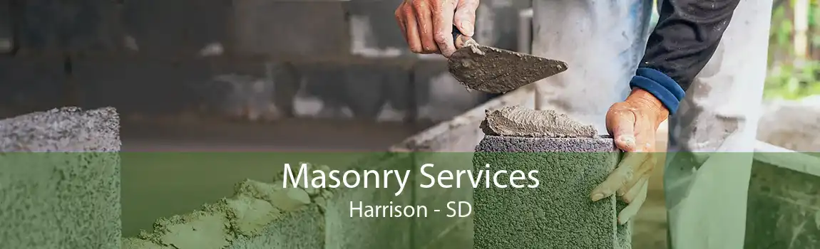 Masonry Services Harrison - SD