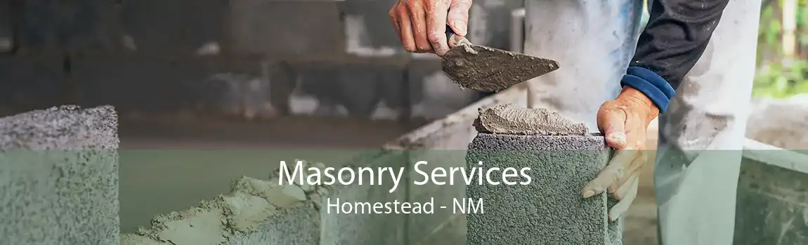 Masonry Services Homestead - NM