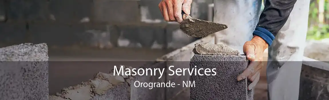  Masonry Services Orogrande - NM