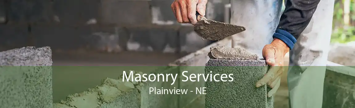 Masonry Services Plainview - NE