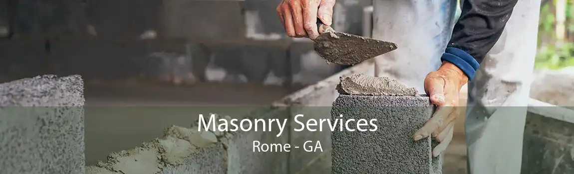  Masonry Services Rome - GA