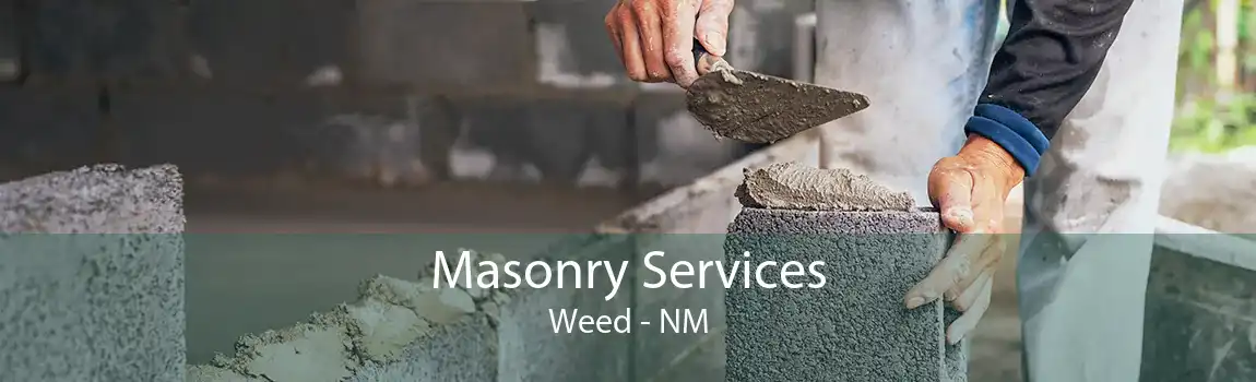 Masonry Services Weed - NM