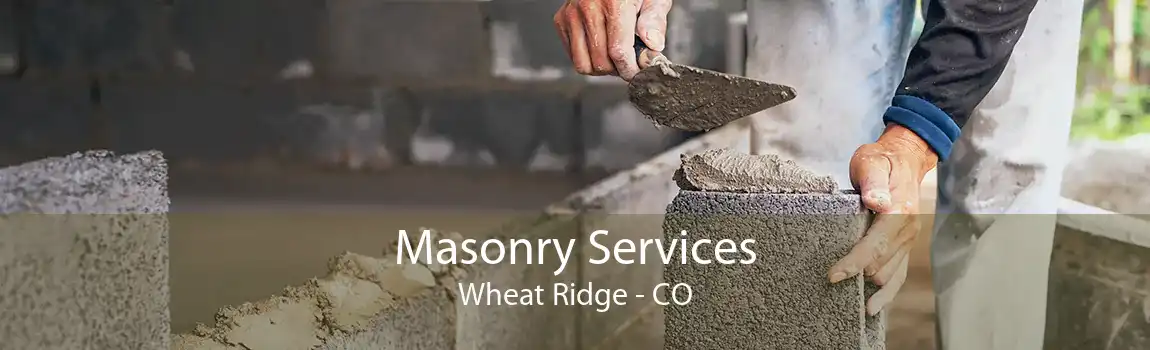 Masonry Services Wheat Ridge - CO