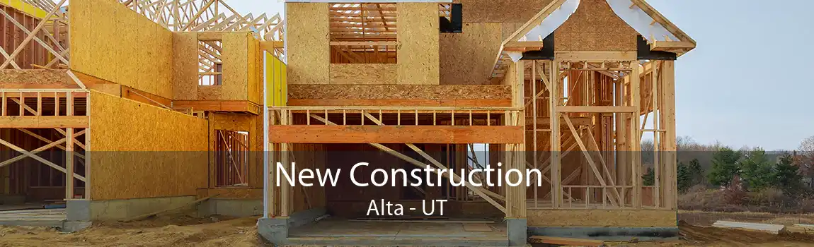 New Construction Alta - UT