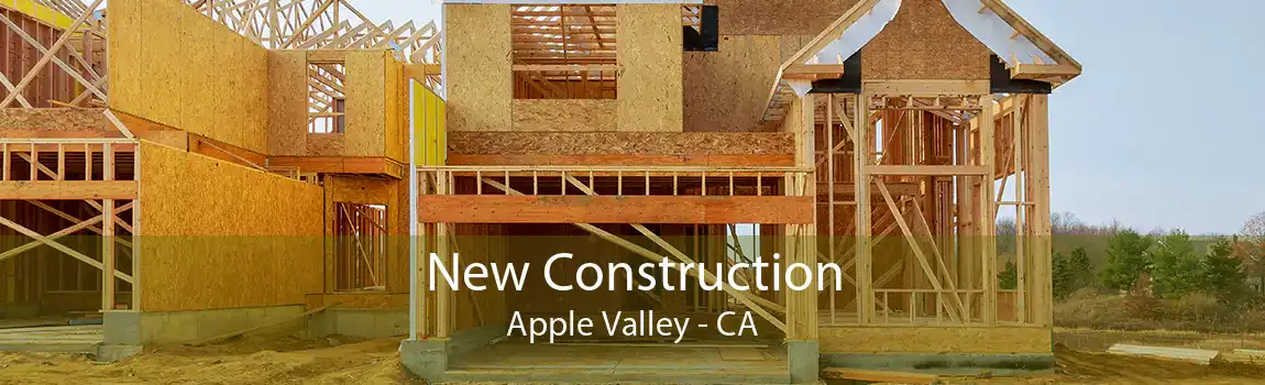 New Construction Apple Valley - CA