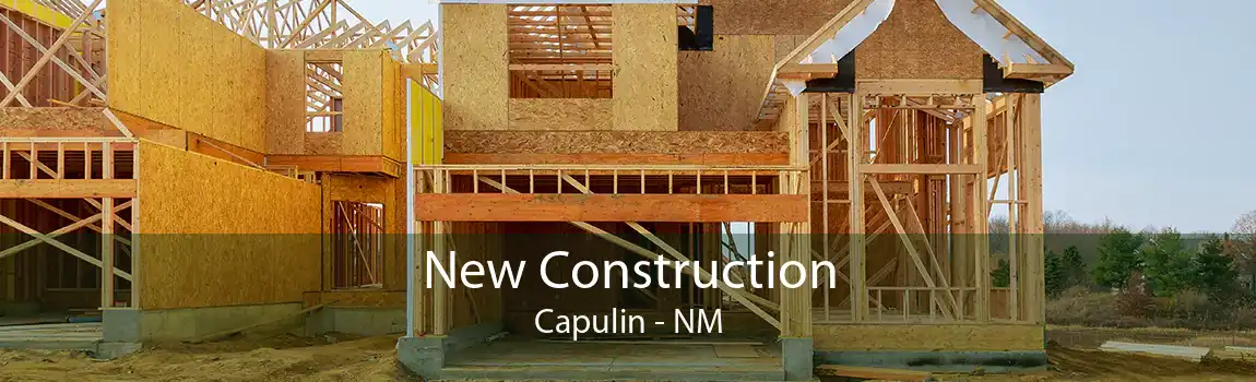 New Construction Capulin - NM