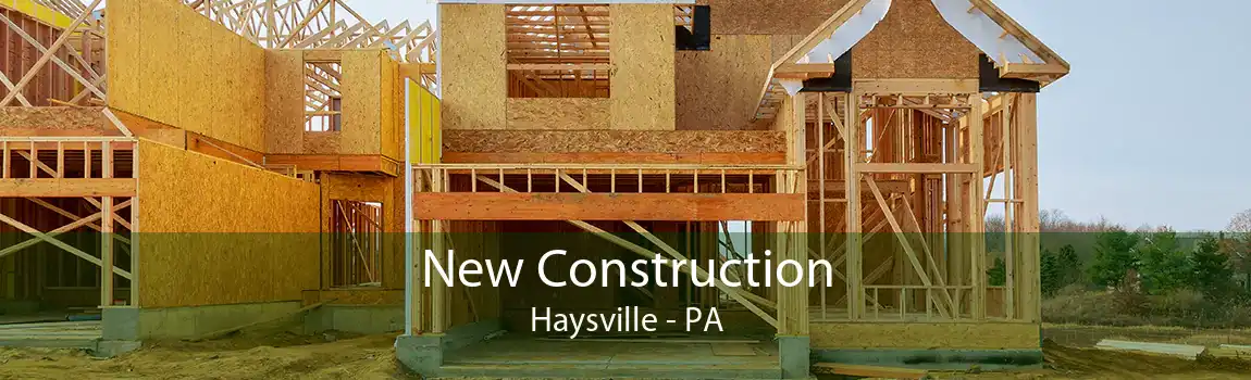 New Construction Haysville - PA