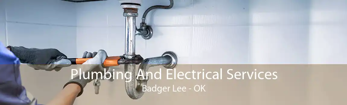 Plumbing And Electrical Services Badger Lee - OK