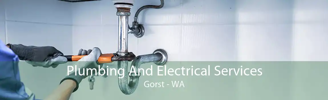  Plumbing And Electrical Services Gorst - WA