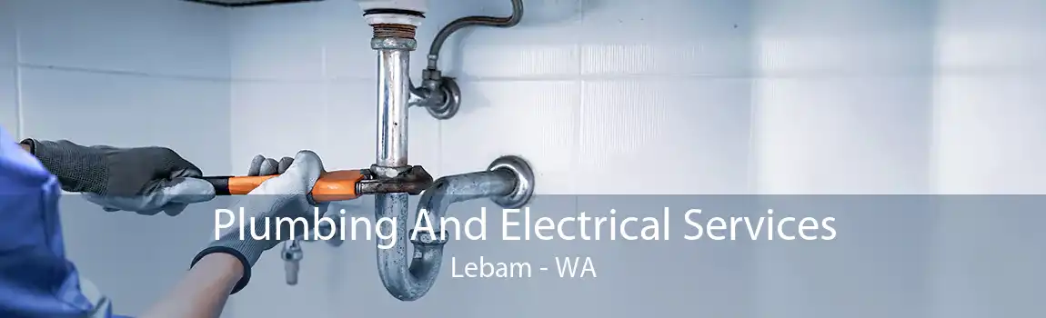  Plumbing And Electrical Services Lebam - WA