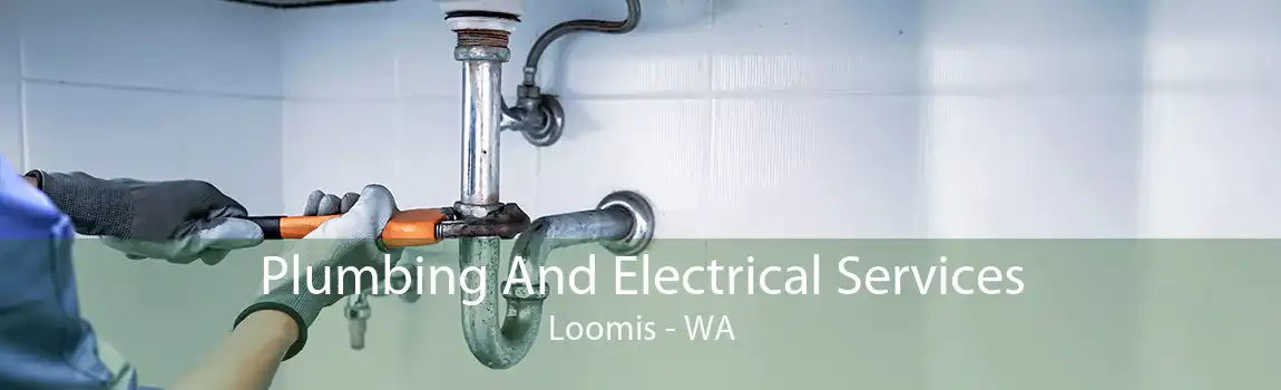 Plumbing And Electrical Services Loomis - WA
