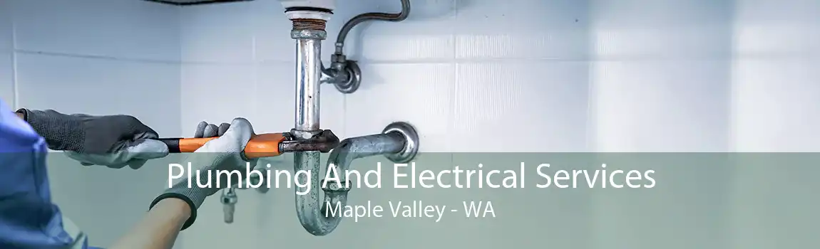 Plumbing And Electrical Services Maple Valley - WA