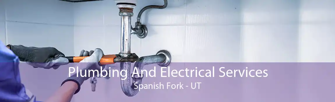 Plumbing And Electrical Services Spanish Fork - UT