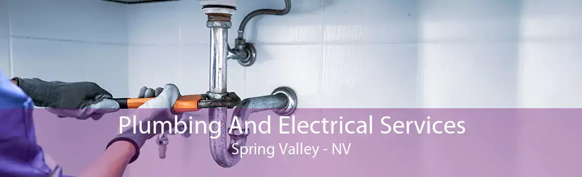  Plumbing And Electrical Services Spring Valley - NV