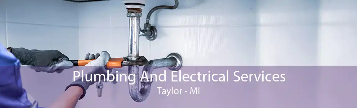 Plumbing And Electrical Services Taylor - MI