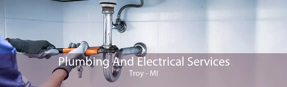 Plumbing And Electrical Services Troy - MI