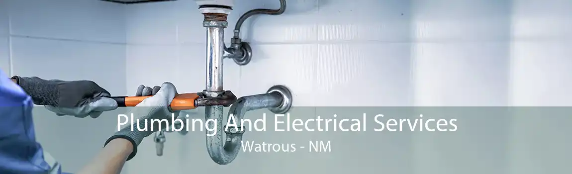 Plumbing And Electrical Services Watrous - NM