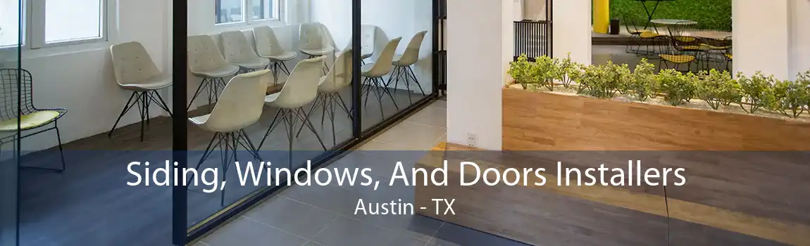  Siding, Windows, And Doors Installers Austin - TX