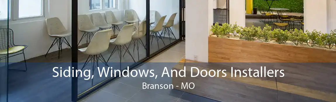 Siding, Windows, And Doors Installers Branson - MO
