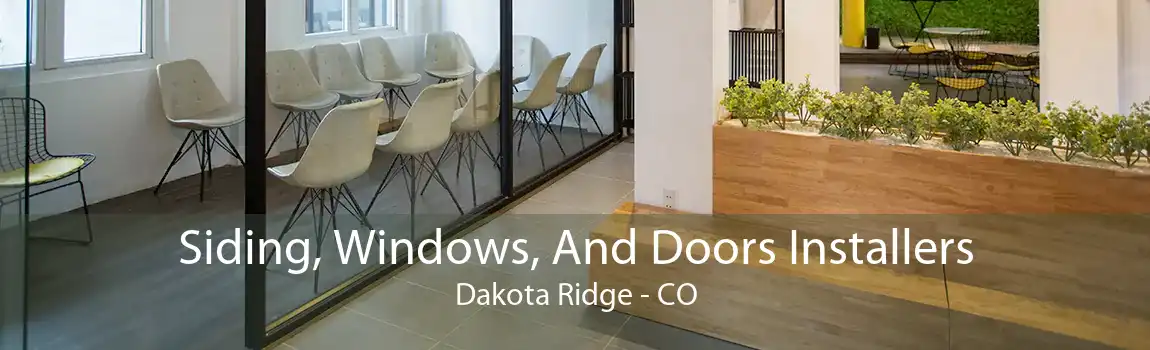 Siding, Windows, And Doors Installers Dakota Ridge - CO