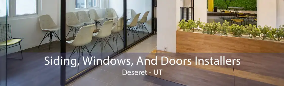 Siding, Windows, And Doors Installers Deseret - UT