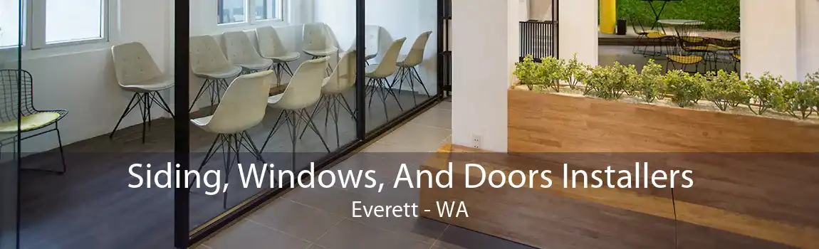 Siding, Windows, And Doors Installers Everett - WA