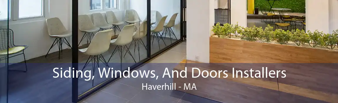 Siding, Windows, And Doors Installers Haverhill - MA