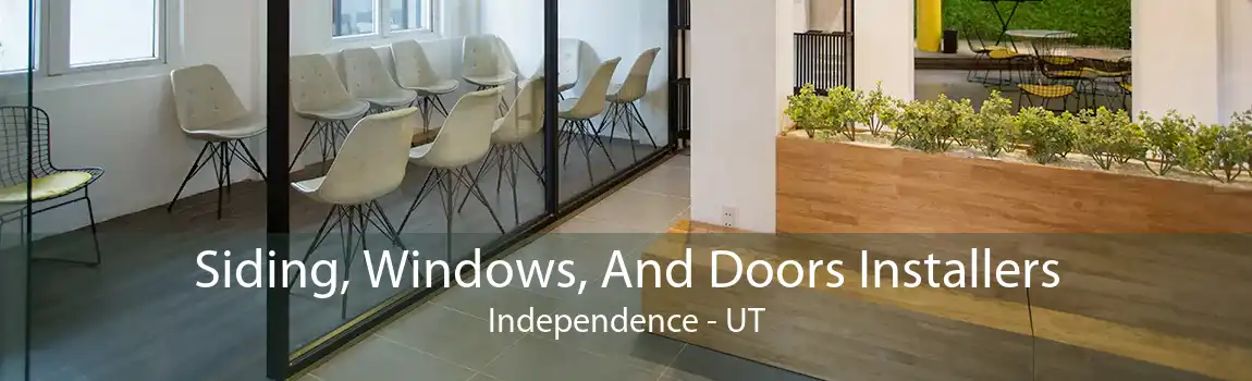 Siding, Windows, And Doors Installers Independence - UT