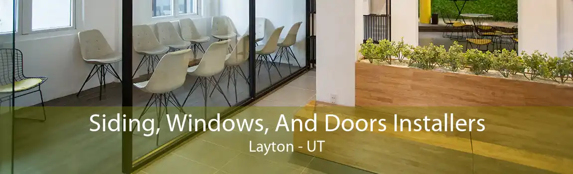 Siding, Windows, And Doors Installers Layton - UT
