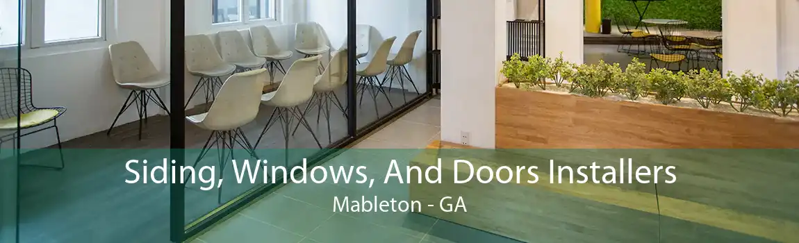 Siding, Windows, And Doors Installers Mableton - GA
