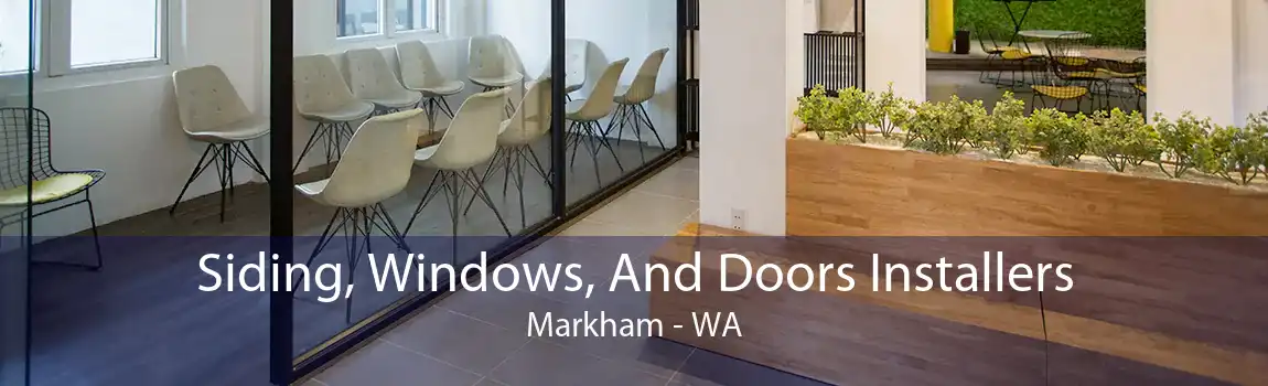  Siding, Windows, And Doors Installers Markham - WA