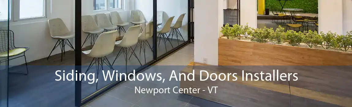 Siding, Windows, And Doors Installers Newport Center - VT