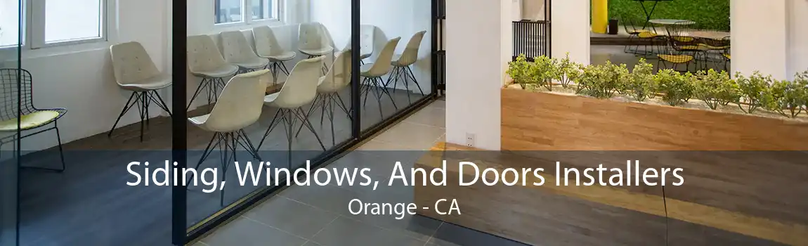 Siding, Windows, And Doors Installers Orange - CA
