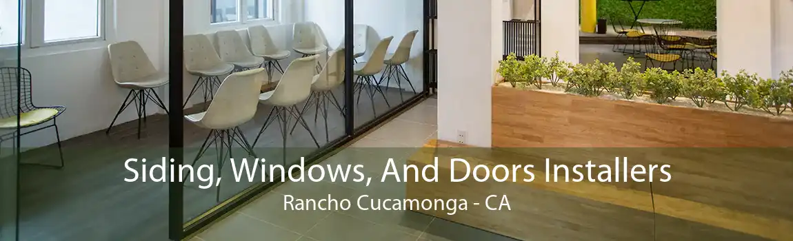 Siding, Windows, And Doors Installers Rancho Cucamonga - CA