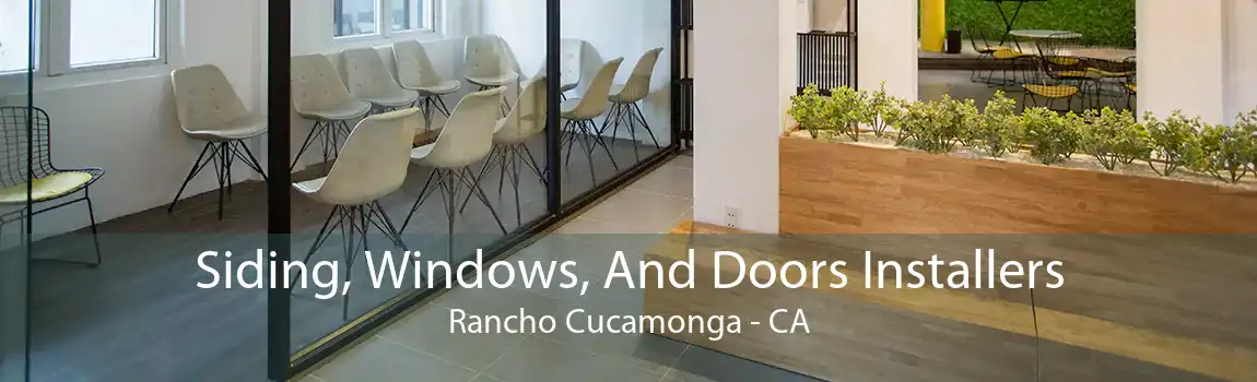 Siding, Windows, And Doors Installers Rancho Cucamonga - CA