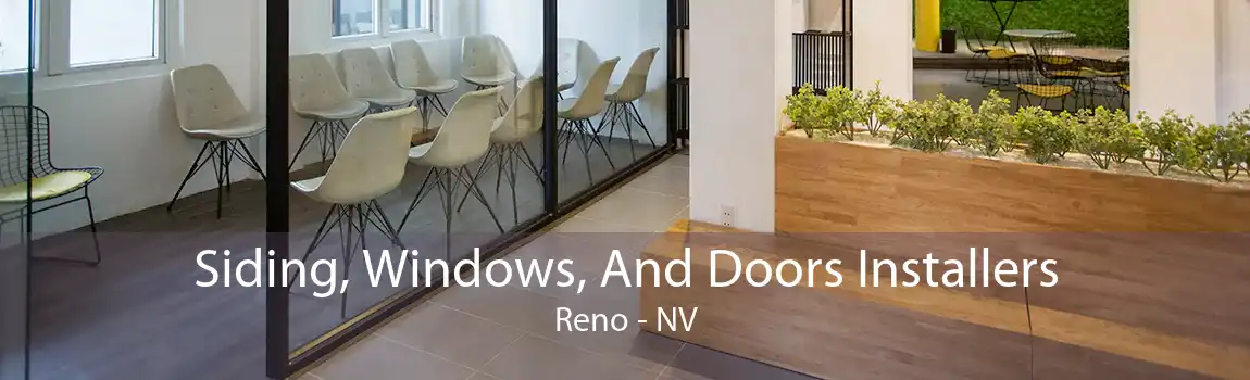 Siding, Windows, And Doors Installers Reno - NV