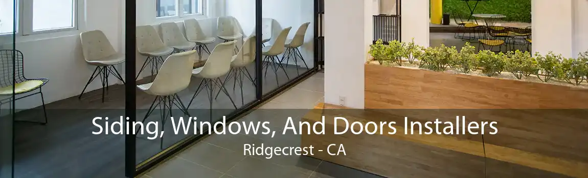 Siding, Windows, And Doors Installers Ridgecrest - CA