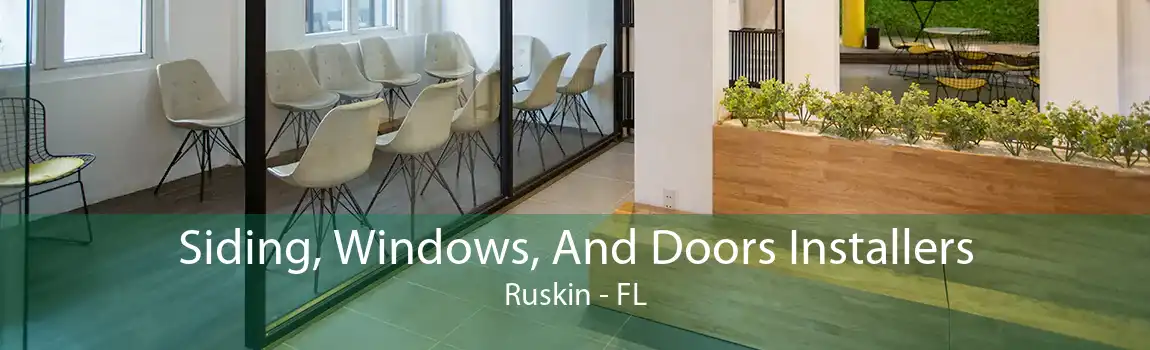 Siding, Windows, And Doors Installers Ruskin - FL