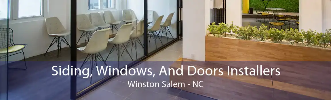 Siding, Windows, And Doors Installers Winston Salem - NC